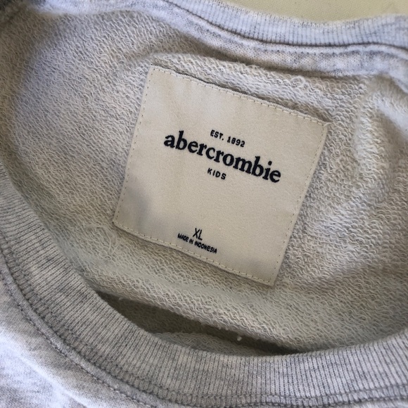 NEW Sparkle Crew Neck Sweater | Abercrombie - Picture 3 of 3